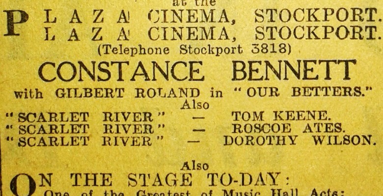 Advertisement featuring Constance Bennett dated December 6th 1933