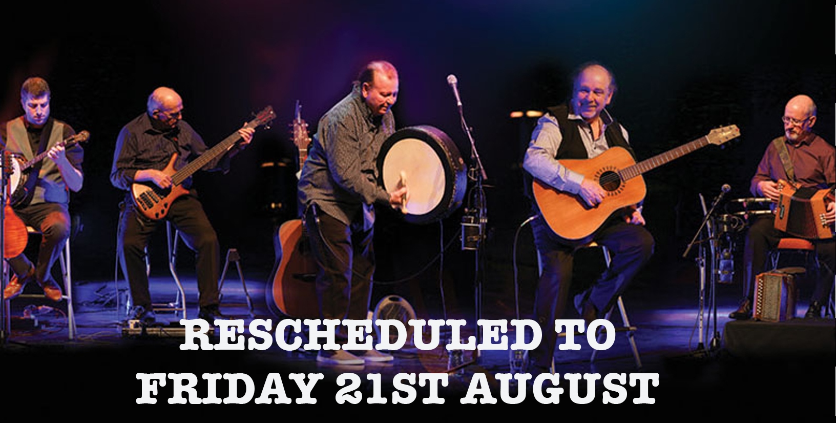 THE FUREYS – Postponed and Rescheduled